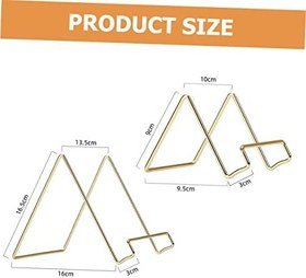 Resim 2adet Amaçlı Masaüstü Kitaplık Şık Tasarımlı Kitap Ve Telefon Tutucu Ofis Malzemeleri Dergi Rafı Ve Dekoratif Eşya Standı 