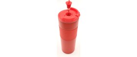 Resim Yüksek Kaliteli Sıcak ve Soğuk French Press Çelik Termos Kupa Bardak Mug 500 ML Kahve ve Bitki Çayı 