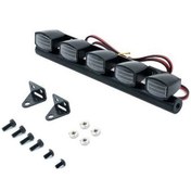 Resim Flybuy Ve Trx-4 Scx10 Rc Mufunye Led Kit İçin Aydınlatma Aracı Alüminyum Aksesuarı 5v-7.4v 5 - Tn 