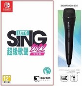 Resim Nintendo Switch Game Ns Let's Sing 2022 Mic Bundle Edition 