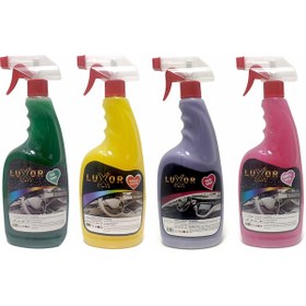 Resim Luxor Kimya 4'Lü Oto Parfüm Seti 750 ML 