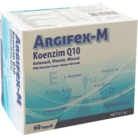 Resim Argifex-M Koenzim Q10 60 Kapsül 