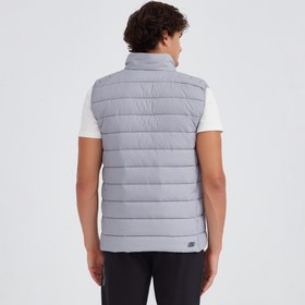 Resim Skechers Outerwear Padded Erkek Gri Yelek 