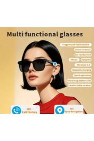 Resim Senbono 2025 Çok Fonksiyonlu Akıllı Sesli Gözlük 