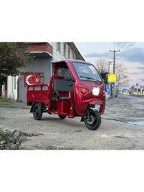 Resim Volta Vt5 Elektrikli Üç Tekerlekli Motosiklet Kabinli 3500 W Kırmızı 