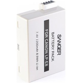 Resim Sanger Lp-E8 Canon Fotoğraf Makinesi Batarya 