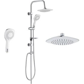 Resim Erdmsp 5+1 Fonksiyonlu Duş Robotu Tepe Duş Seti Duş Başlığı Sistemi Seti Yağmurlama Duş Robotu 