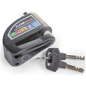 Resim Locks Motosiklet Alarmlı Disk Kilidi Siyah 