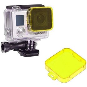 Resim Sanger GoPro Standart Housing İçin Sarı Filtre 