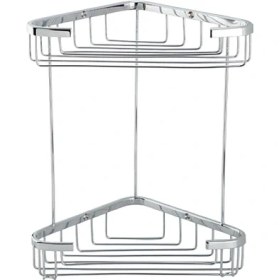 Resim Çelik Banyo 18*18 cm Efe 2'li Şampuanlık 