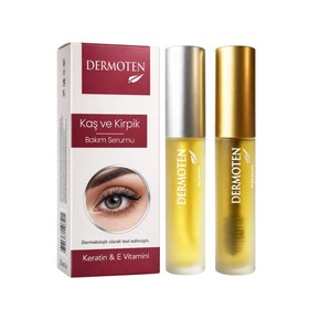 Resim Dermoten Besleyici ve Güçlendirici Kaş Kirpik Serumu 20 ml - Gratis 