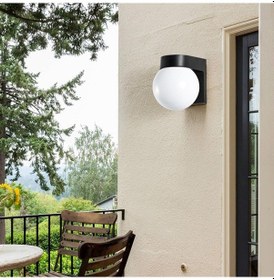 Resim 12 Watt Modern Tasarım İç Ve Dış Mekan, Bahçe, Balkon, Banyo Apliği Günışığı Led Armatür Duvar Aplik Gün Işığı - Sarı 