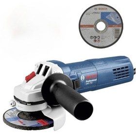 Resim Bosch GWS 750 Spiral Taşlama Makinesi 750 Watt 115mm Spiral Sipral + Metal Kesme Taşı 