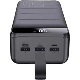 Resim Powerbank Çoklu Şarj Girişi 50.000 Mah Taşınabilir Dijital Göstergeli Belirtilmemiş 