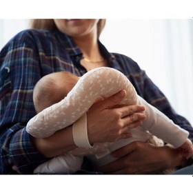 Resim Babyjem Emzirme Yastığı Somon Çiçek 