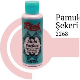 Resim Rich Multi Surface Her Yüzey Akrilik Boya 120 Cc 2268 Pamuk Şeker 
