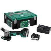 Resim Hitachi G18DBL 18 V 5.0 Ah Li-ıon 115mm Kömürsüz Profesyonel Avuç Taşlama 