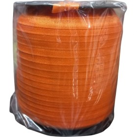 Resim Çamaşır Lastiği Düz 1 cm 1 Metre Turuncu 