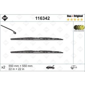 Resim Valeo 116342 - Silecek Süpürgesi Ön Audı A4 550 550 Mm Eski Tip 