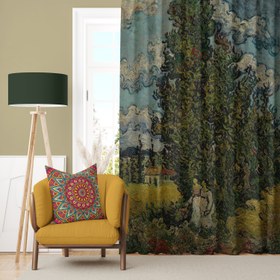 Resim Selviler ve İki Kadın Perde 