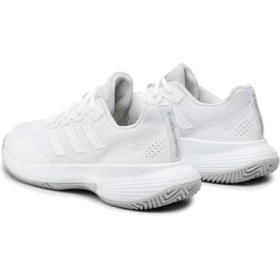 Resim adidas Gamecourt 2 Kadın Günlük Tenis Ayakkabısı Beyaz Renkli Hafif ve Esnek Yapı ile Konfor Sunar 