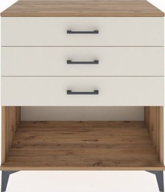 Resim Hyperion Şifonyer 3 Çekmeceli 88x44x96 Çam-aytaşı Atlas Çam 