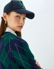 Resim V Yaka Biyeli Uzun Kollu Triko Kazak 