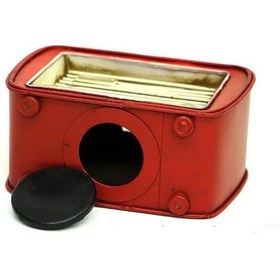 Resim Dekoratif Metal Radyo Kumbara Vintage Ev Ofis Hediyelik 