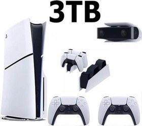 Resim Playstation 5 Slim Cd Edition 3TB +2.Dualsense Kol + Kamera+ Şarj istasyonu 