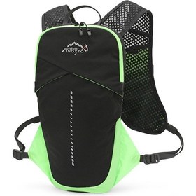 Resim Jeehugo Yeşil Su İçme Sırt Çantası, 1.5l Suluk Bölmesi Ve 2 Suluk Kutusu, Outdoor Sporlar İçin Nylon 5l Yeşil 