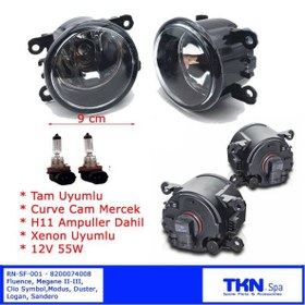 Resim Renault Laguna III 2007-2014 Sis Farı Set Oem: 8200074008 