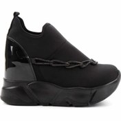 Resim Bambi Siyah Kadın Sneaker K01234031017 