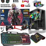 Resim Zeiron Panter X80 Ryzen 5 5600 32GB Ram 1 Tb M.2 Nvme 8gb RTX4060 24" 165Hz Sıvı Soğutmalı Masaüstü Oyuncu Bilgisayarı 