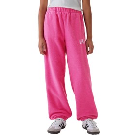 Resim GAP Logo Polar Fleece Çocuk Pembe Günlük Stil Eşofman Altı 499107001 
