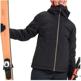 Resim Roxy Roxy Snowyhill Puffy Jk Kadın Siyah Snowboard Ceketi 11793 Siyah 