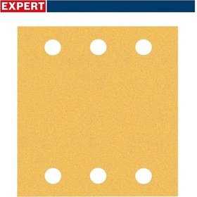 Resim Bosch C450 115x107 Mm 120 Kum Titreşimli Zımpara Kağıdı 6 Delik 2608900893 