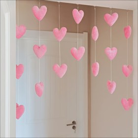 Resim 7 adet 18 kalp, kapı asma süsleri, kapı perdeleri, sevimli pembe şeftali kalp kapı perdeleri, bölme asma perdeler, Sevgililer Günü Kalp Asma Süsleri Dekorasyon, Sevgililer Günü Hediyeleri, Parti Malzemeleri 