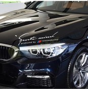 Resim Bmw M Performance Sport Mind Oto Kaput Sticker Etiket Yapıştırma 