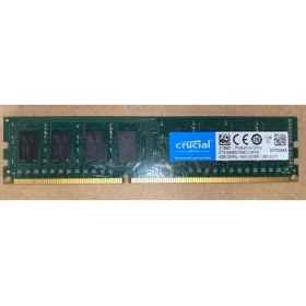 Resim Crucial 4GB UDIMM RAM DDR3L 1600MHz PC3L-12800 RGB Aydınlatma ile Oyun ve Tasarım Uyumlu 