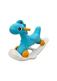 Resim Sallanan Mavi Dinazor Sallanan Ve Tekerlekli Dino 