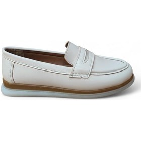 Resim Kadın Günlük Ortopedik Taban Rahat Ayakkabı Nut Ten Rengi 