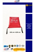 Resim ELİTyangın YANGIN BATTANİYESİ CAM ELYAFLI POLYESTER 100 CM X 100 CM 