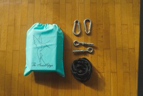 Resim The Aerial Yoga Hamak/ Full set / Tavan asma aparat dahil - Bebe Mavi 