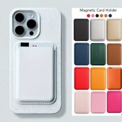 Resim iPhone 17 Pro Max/17 Pro/17 Air/17/16/15/14/13/12/11 Pro max Mini ve for Samsung Serileri İçin Uygun İnce Manyetik Kartlık, Tek Seferde 1-2 Kart Taşıyan, Çok Amaçlı Erkek Ve Bayan Cüzdan, Şık Çanta 