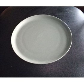 Resim Konak Züccaciye Servis Tabağı Sade 25cm gri 