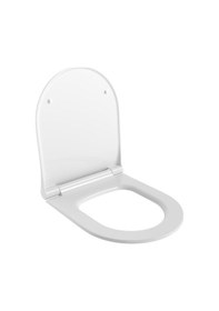 Resim Bocchi Pure Slim Soft Klozet Kapağı Parlak Beyaz A0336-001 Beyaz 