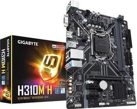 Resim GIGABYTE H310M-H DDR4 SATA3 HDMI PCIe 16X v3.0 1151p v2 mATX Gigabyte