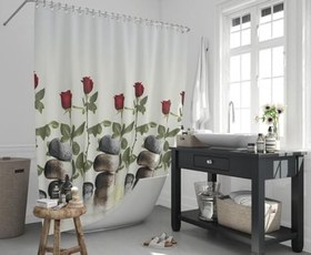 Resim Jackline Banyo Duş Perdesi 12005 Tek Kanat 1x120x200 