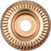 Resim Aubyhe Ahşap Taşlama Ve Parlatma Aleti: 4 İnç 100mm Altın Kavisli Karbon Çelik Tırnak Diski, 22mm 7/8 İnç Çap Açığı, Taşlama Ve Oluşturma Gereci 