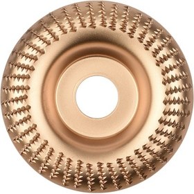 Resim Aubyhe Ahşap Taşlama Ve Parlatma Aleti: 4 İnç 100mm Altın Kavisli Karbon Çelik Tırnak Diski, 22mm 7/8 İnç Çap Açığı, Taşlama Ve Oluşturma Gereci 